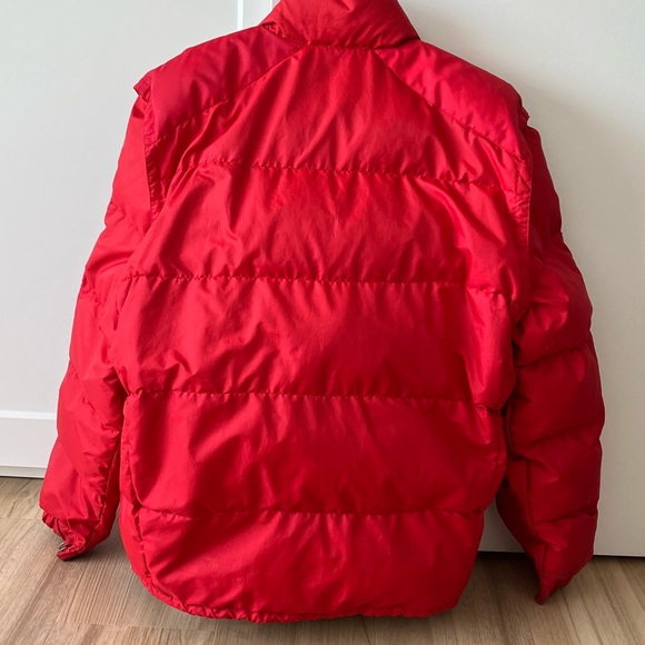 Vintage Moncler Grenoble Red Puffer Jacket/Vest (2-in-1) - Men’s XL (Size 5) - Picture 3 of 10